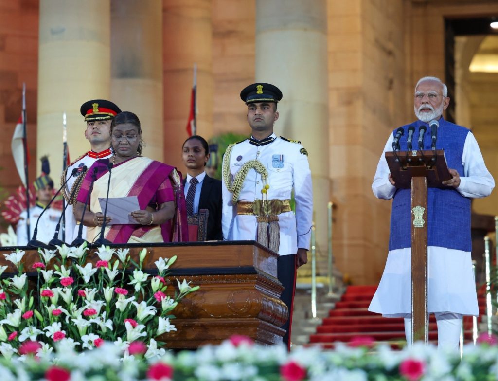 Modi took oath for 3rd term as PM