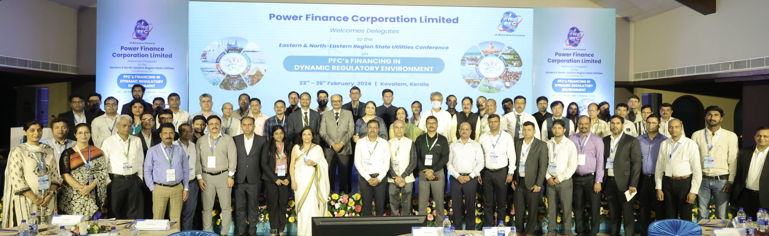 PFC hosted a conference in Kovalam for Eastern and North Eastern Utilities, focusing on “Financing in a Dynamic Regulatory Environment