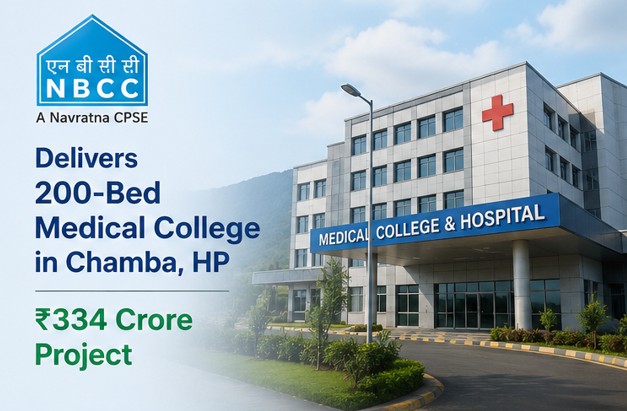 NBCC completes Rs. 334.35 Crore Medical College & Hospital Project in Chamba
