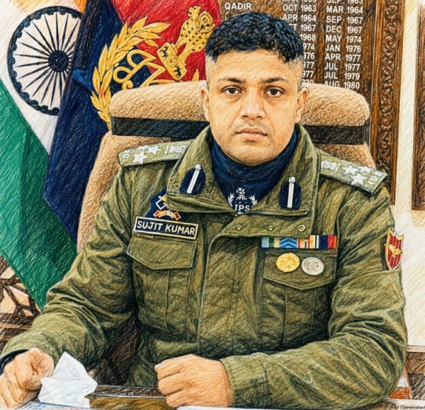 Major Reshuffle in J&K Police: IPS Sujit Kumar appointed new IGP Kashmir