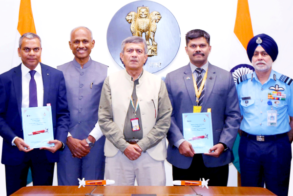 Major boost to ‘Aatmanirbhar Bharat’: MoD signs Rs. 811 crore contract with BDL for 160 Satellite Smart Anti Airfield Weapons for IAF